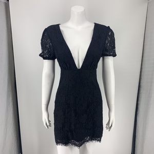 MAJORELLE Nora Dress Black Small E88